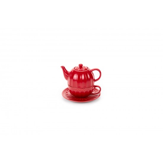 Tea For One Stentøj Sunday rød 420 ml i kande