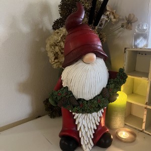 Kæmpe jule nisse 45 cm Kæmpe jule nisse 45 cm