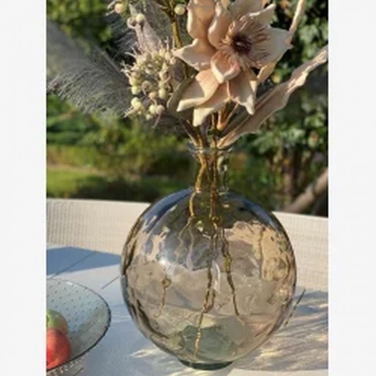 Kæmpe Glas vase - Ballon sand glas 46x32cm