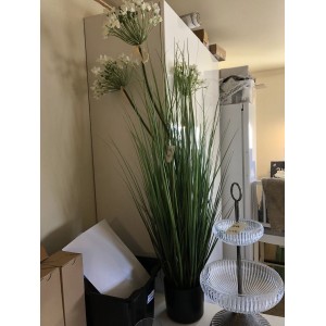 Kæmpe kunstig busk med blomster Kæmpe kunstig busk med blomster