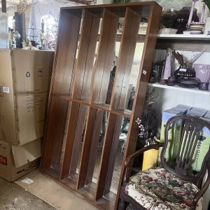 Væg Reol med spejl væg