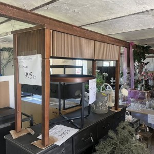 Konsolbord med brugsspor - udstillingsmodel