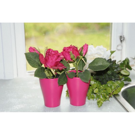 Leda Rose 14cm - kunstig plante
