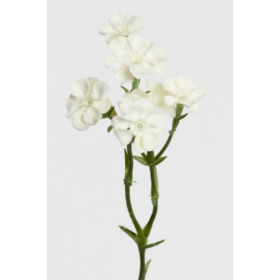 Kunstig Nellike Hvid - kunstig blomst Kunstig Nellike Hvid - kunstig blomst