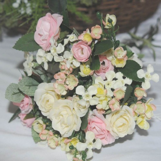 Kunstig Nellike Hvid - kunstig blomst Kunstig Nellike Hvid - kunstig blomst