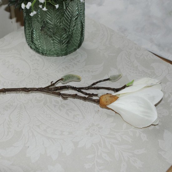 Hvid Magnolia 40cm - kunstig plante Hvid Magnolia 40cm - kunstig plante