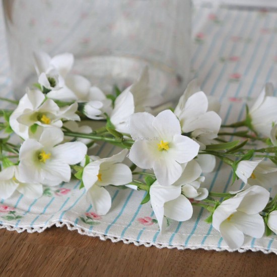 Kunstig Klokkeblomst 65cm Hvid - kunstig blomst Kunstig Klokkeblomst 65cm Hvid - kunstig blomst