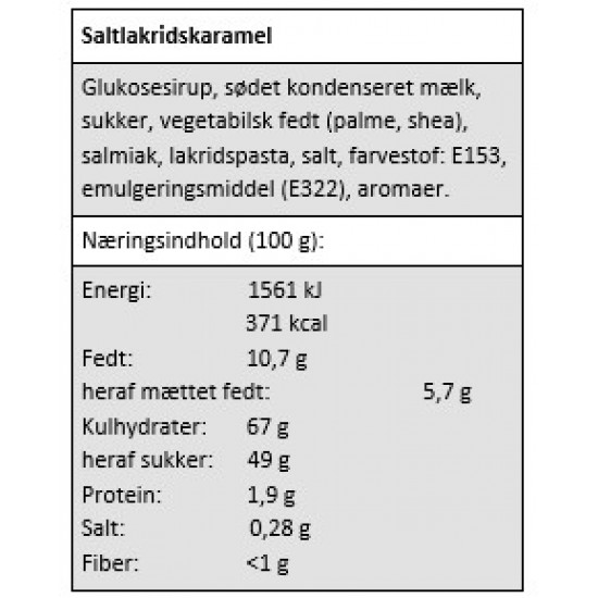 Lakrids Karameller 200 gram Lakrids Karameller 200 gram