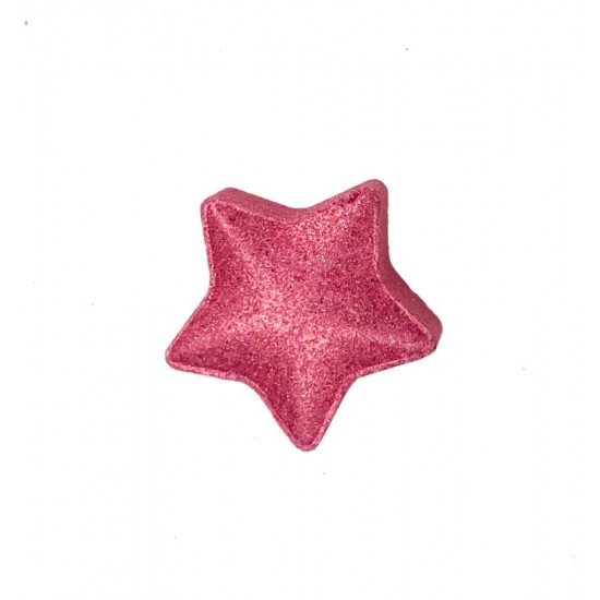 Brusebombe til drinks Pink Raspberry Star 