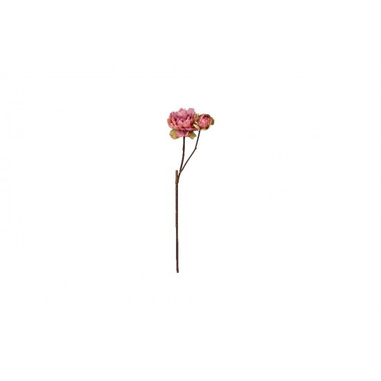 Blomstergren Peony Rose Lyserød 60 cm - Kunstig Blomst