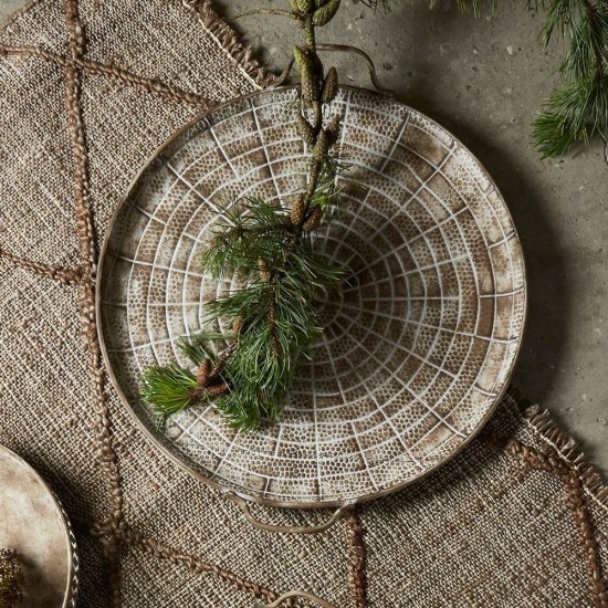 Stort fad 47 cm Antique