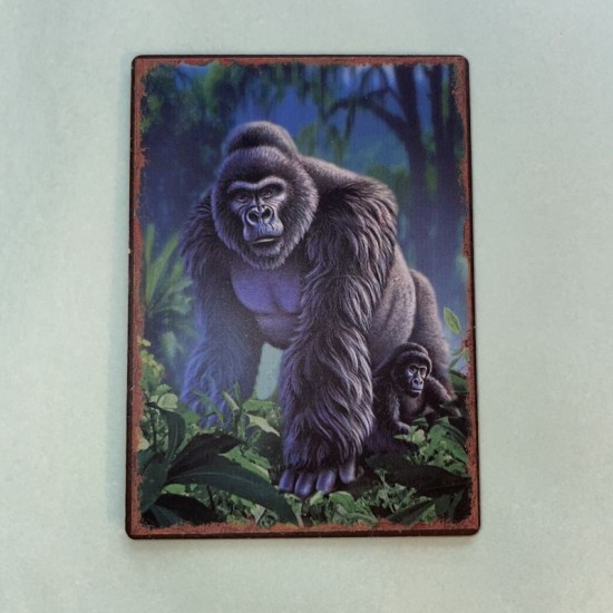 Magnet med gorilla