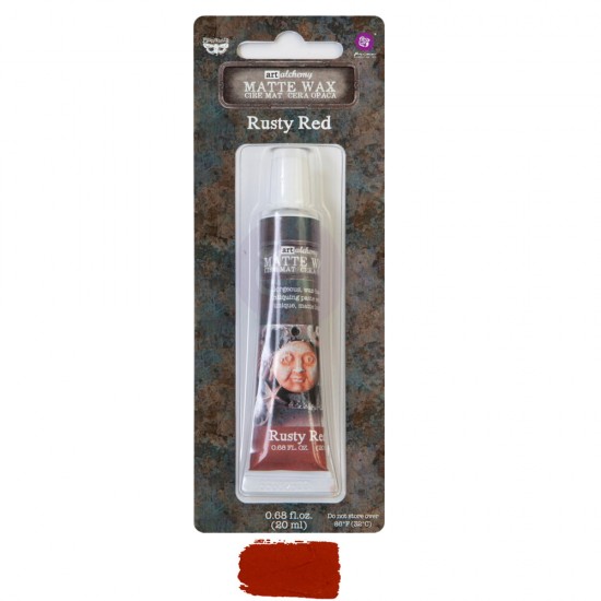 Patina Rusty Red Mat Voks 20 ml - Redesign with Prima