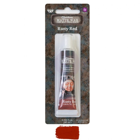 Patina Rusty Red Mat Voks 20 ml - Redesign with Prima Patina Rusty Red Mat Voks 20 ml - Redesign with Prima