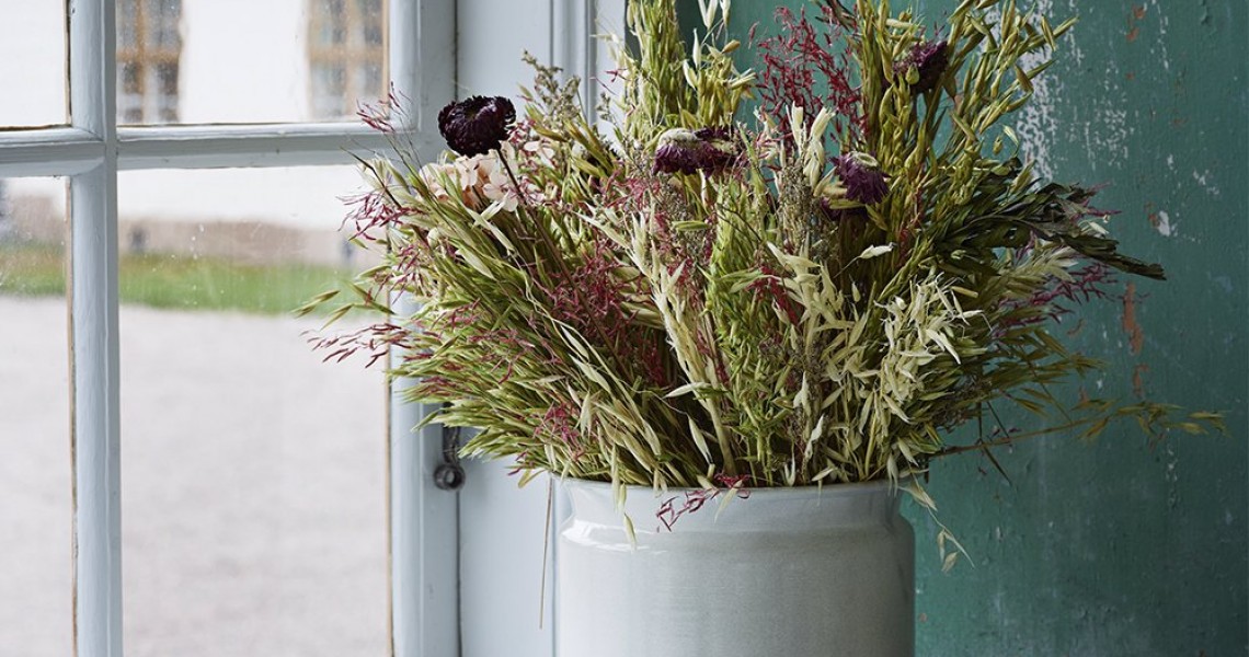 Nyheder -Bløde Hynder, Flotte lamper, Tørrede blomster & Meget meget mere!