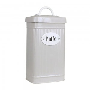 Dåse til Kaffe Hugo beige Dåse til Kaffe Hugo beige