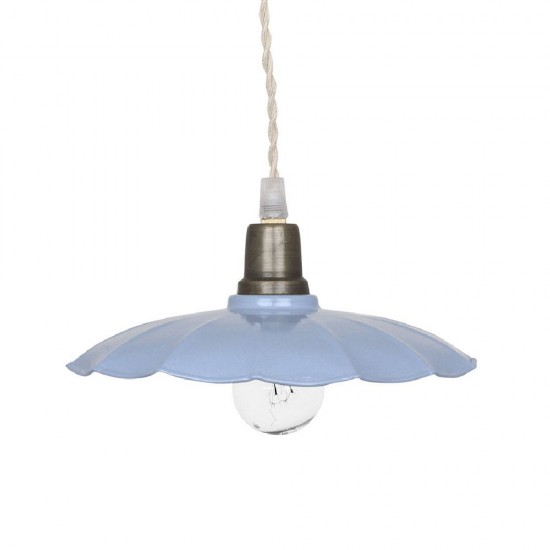 Loftlampe Ø19cm blå Emalje Nautico Loftlampe Ø19cm blå Emalje Nautico