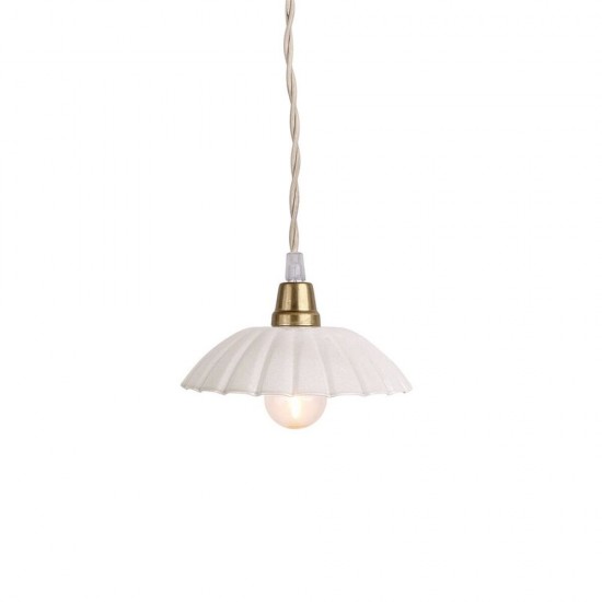 Loftslampe small Ingrid Antique white