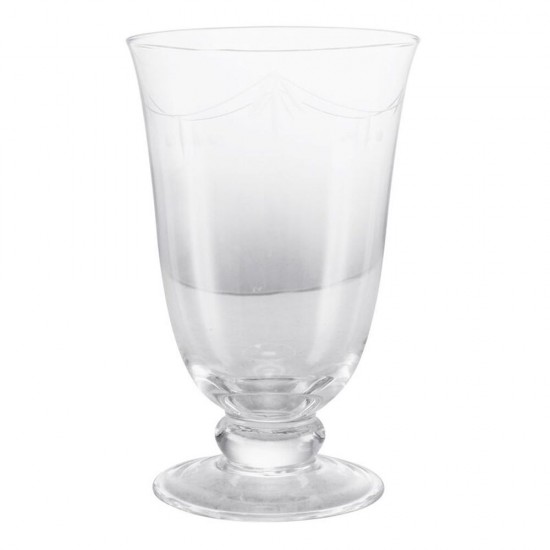 Øl eller vandglas med ranke slibning 12,5 cm - Kerstin