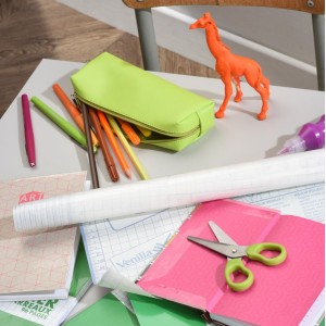 Folie Lenco deco Transparent bogfolie 45cmx2m