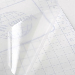 Folie Lenco deco Transparent bogfolie 45cmx2m