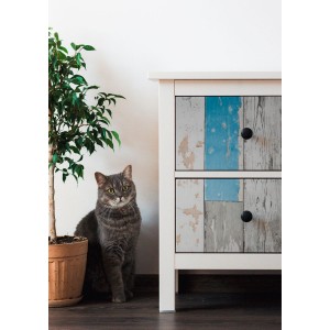 Folie Lenco deco vintage planke look 45cmx2m