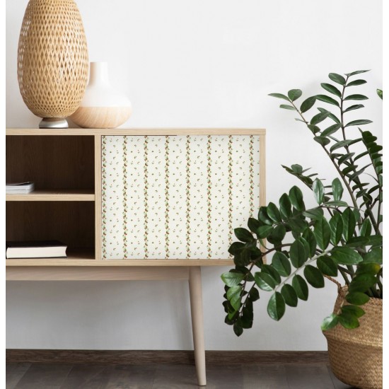 Folie Lenco deco Fiesta små blomster 45cmx2m Folie Lenco deco Fiesta små blomster 45cmx2m