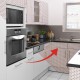 Folie Lenco deco Flakes vaskbar 45cmx2m Folie Lenco deco Flakes vaskbar 45cmx2m