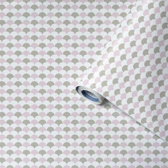 Folie Lenco deco Flakes vaskbar 45cmx2m Folie Lenco deco Flakes vaskbar 45cmx2m