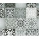 Folie Lenco deco Fliser black/white 45cmx2m Folie Lenco deco Fliser black/white 45cmx2m