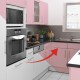 Folie Lenco deco Powder rose 45cmx2m Folie Lenco deco Powder rose 45cmx2m