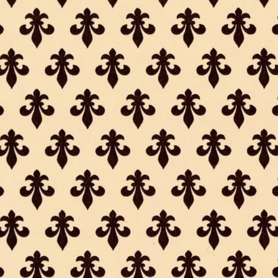 Folie Lenco deco fransk lilje brun 45cmx2m Folie Lenco deco fransk lilje brun 45cmx2m