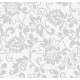 Folie Lenco deco heritage sølv mønster 45cmx2m Folie Lenco deco heritage sølv mønster 45cmx2m