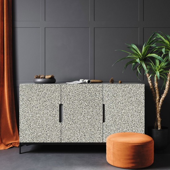 Folie Lenco deco modena grå 45cmx2m Folie Lenco deco modena grå 45cmx2m