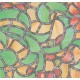 Folie Lenco deco mosaik grøn-gul 45cmx2m Folie Lenco deco mosaik grøn-gul 45cmx2m