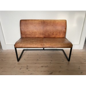 Perry loungesofa med læder B120cm Brugt Perry loungesofa med læder B120cm Brugt