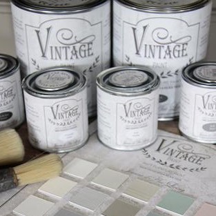 vintage paint - kalk maling
